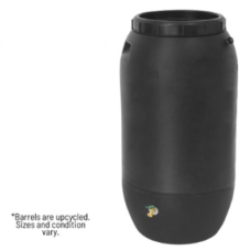 Rain Barrel Black 68 Gallon