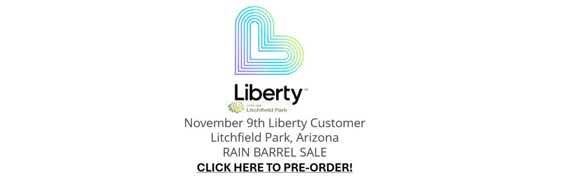 Liberty Litchfield Park, Arizona Rain Barrel