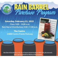 2025/02/22 City of Santa Clarita Rain Barrel Distribution