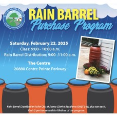 2025/02/22 City of Santa Clarita Rain Barrel Distribution