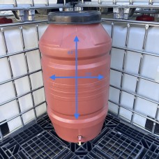 Rain Barrel Terra Cotta 65 Gallon